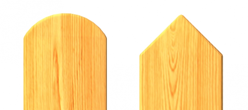 Доска заборная  лиственница пример